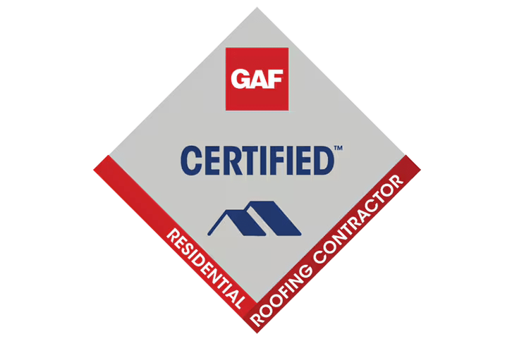GAF Certified Residential Roofing Contractor