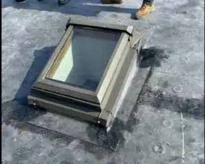 leak around skylight