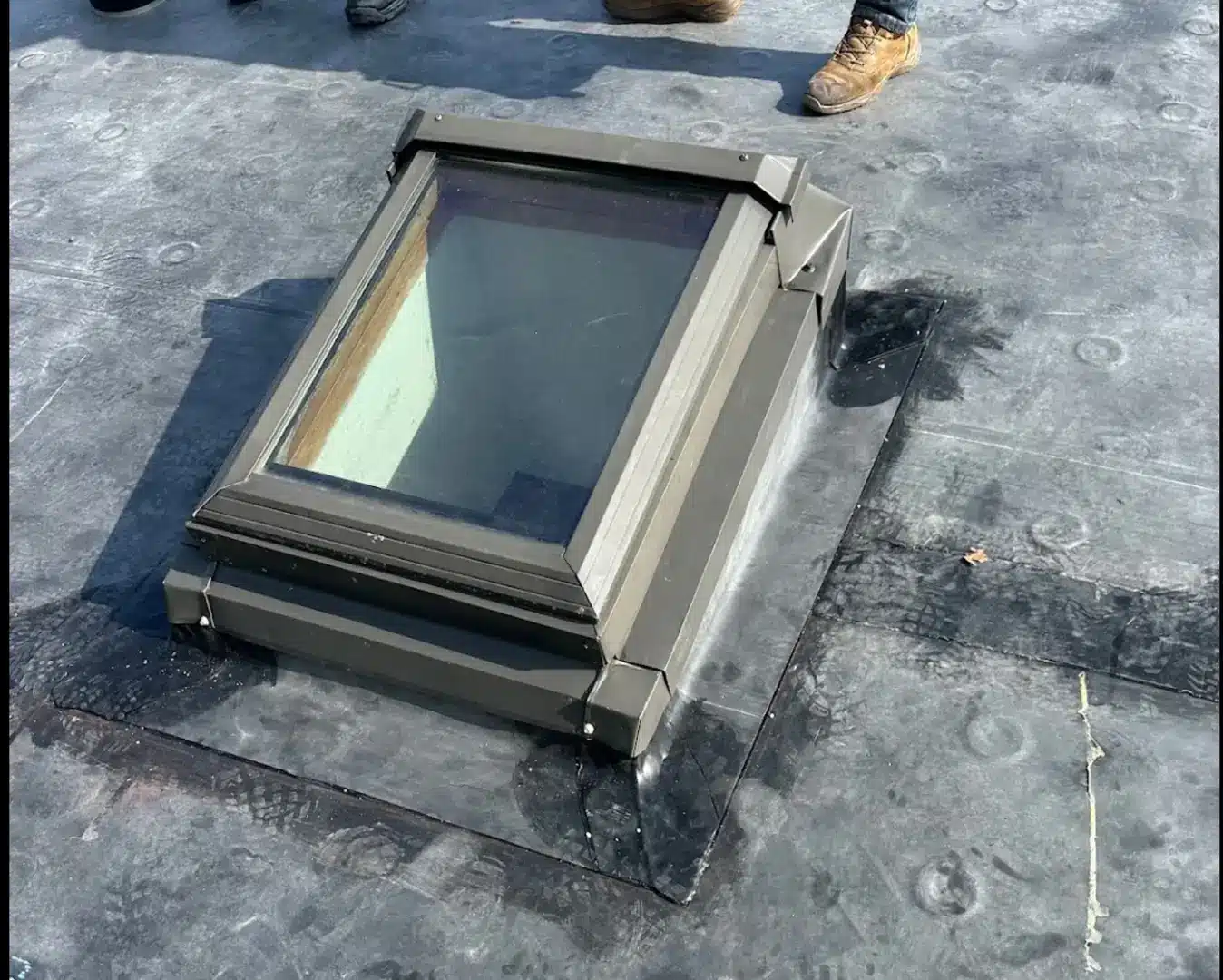 leak around skylight