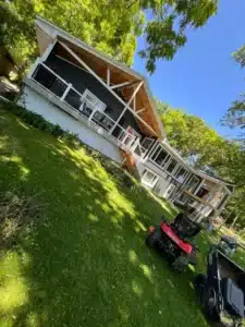 metal siding on modern home exterior